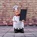 Produktbild K&C Koch Serviettenfigur Chefkellner Servieren Statue Küchendekor Schale Figur Figur Café Bar Bäckerei Restaurant Dekor