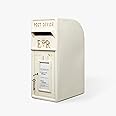 Assorted Collections Post Box ER Mail Box with Lock Wall Mount/Pillar Mount Post Box – Lockable Postage Box Durable Cast Iron Post Office Box (White)