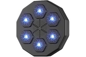 MPARED Smart Bluetooth Boxing Machine, Electronic Music Boxing Equipment, Wall Mounted Intelligent Boxing Target, Music Boxer Training Punching, Kids Workout Equipment (Size : Boxing Machine)