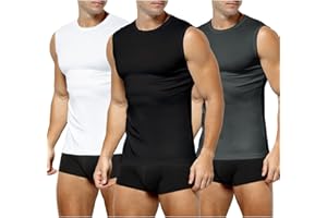 Casey Kevin Herren Sport Ärmelloses Funktionsunterhemd Tank Tops Unterhemd Muskelshirt Fitness Unterhemden