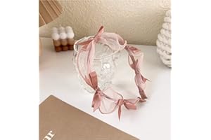 UMIIN Headband, Pink Hairband, Lovely Hairbands Bridal Headbands Headwear, Hair Accessories for Women Girls Flower Girl Kids