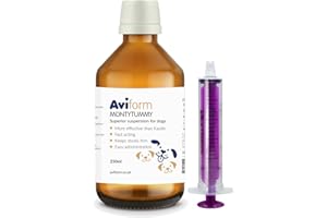Aviform Montytummy Dog Diarrhoea Suspension - 250ml, Fast Acting Control for Loose Stools - Helps Remove Toxins to Restore Your Dogs Digestive health