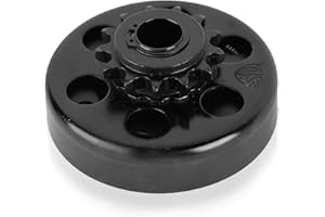 Carkio Go Kart Embrague 3/4 "Diámetro 13 Dientes Orificio Interior 20mm Compatible con Mini Bike #428 Cadena 6.5 HP 210CC 215CC