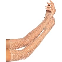 4 Paar Netzhandschuhe In Schwarz – Perfekt Für 80er-Partys & Cosplay