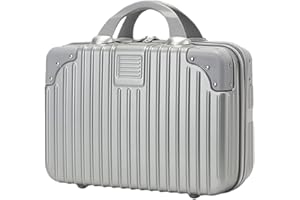 Balakaka Kosmetikkoffer Wasserdicht Schminktasche Leichter Handgepäck Beauty Case mit Handgriff und Reißverschluss, Damen Verschleißfest Hartschale Kulturtasche für Reise Ausflug