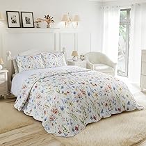 Emma Barclay Cotswold - Gewatteerde patchwork sprei set in roze - tweepersoons