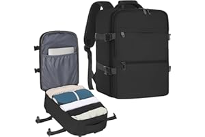 xlodea Mochila Viaje Cabina Avion 45x36x20 para Easyjet Mochila de Viaje Bolsa de Cabina Equipaje de Mano Cabin Bag