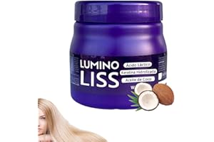 Explcior Lumino Liss Sin Formol, Lumino Liss Alisado Sin Formol, Luminoliss Sin Formol, Crema Alisadora, Cabello Liso Sedoso Sin Frizz - Brillo Duradero(1pc)