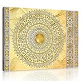 leinwand gold braun FORMAT: O6 (80cm. x 60cm.) einteilig auf Premium Leinwand.