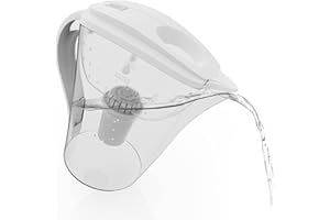 Invigorated Water pH Restore, 3,5L Plastik Wasserfilter Trinkwasser, langlebiger Wasserentkalker, Wasserfilter Kanne, Wasser Filtersystem Trinkwasser, großer Water Filter Jug, Wasserfilterkanne