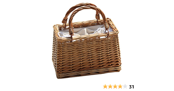 weaved basket bag