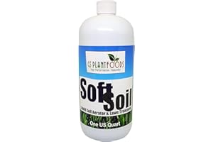 GS Plant Foods Soft Soil, Liquid Aerator & Lawn Treatment, Liquid Plant Food Aerator for Any Grass Type, Compact Soils, Standing Water, Poor Drainage