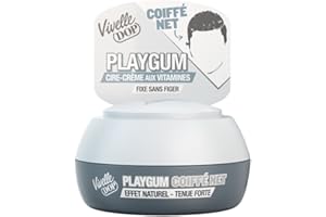VIVELLE DOP - Playgum Coiffé Net Cire-Crème Coiffante Pour Homme - 80 ml