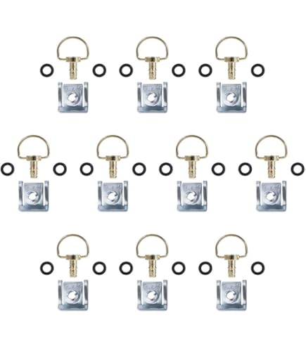 Fermi Carenatura Moto A Sgancio Rapido - Anello A D 17 Mm, Argento, Per Carenature Da Corsa, Confezione Da 10 - Foto 6