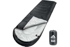 MEREZA Sleeping Bags XL for Mens Large Wide Sleeping Bag for Camping Big and Tall Sleeping Bags for Women Adults Warm with Compression Sack Cold Weather & Warm