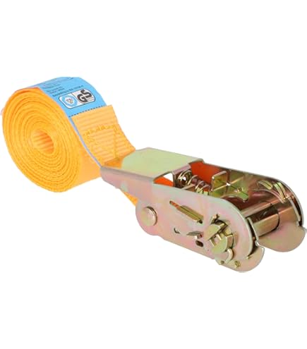 Mega Cargo Control Confezione Da 10 Cinghie Blu Per Verricello Con Ganci Piatti, 10,2 X 30 Cm, Per Letto Piatto, Camion, Fattoria, Rimorchi Utilitari - Foto 4