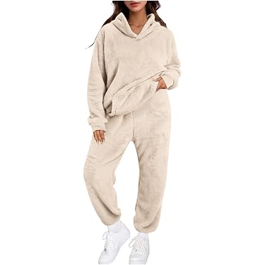 Chemise De Nuit Longue Femme - Pyjama Amusant Hamburger, Peignoir Chaud D'Hiver, Taille L à XXL - 9