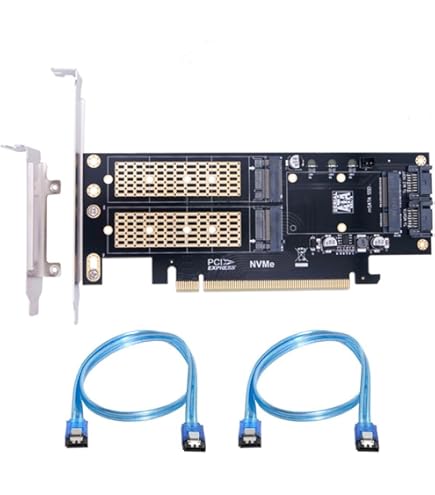 Adattatore M.2 NVME A PCIE - Scheda Espansione Per SSD 2230/2242/2260/2280, Supporto PCIE 4X/8X/16X - Foto 6