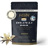 HSN Evolate 2.0 No Sweeteners - Vanilla 2 kg | Whey Protein Isolate CFM. Whey Protein Isolate 90% with DigeZyme&reg; Enzymes. Glu
