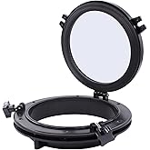 Hublot Rond Noir 10 Pouces Pour Bateau, Camping-car, Van - Verre Trempé 4mm Anti-UV, étanche, Acier Inox 316 - 5