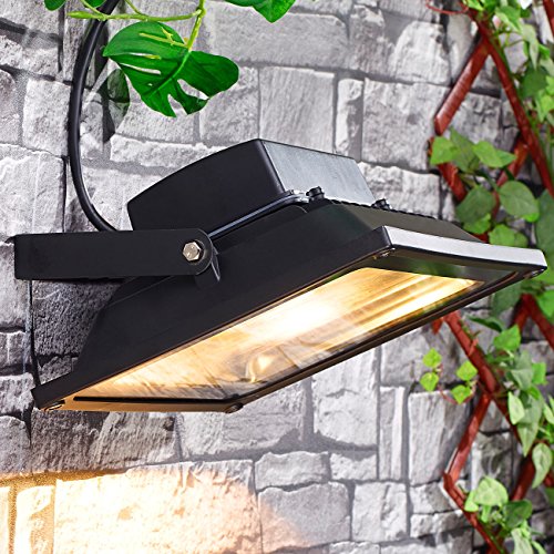 Luminea LED-Fluter 50 W, schwarz, IP65, tageslichtweiß - 3
