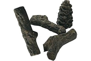 KAMINBAU MIERZWA 4 piezas de troncos de madera