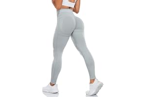 ShinyStar Women's Seamless High Waisted Yoga Leggings Stretch Gym Workout Running Leggings