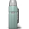 Thermos Stainless King 1.2L Multi- Purpose Thermos Flask - Original-Style Flask can be Used as Travel Mug or Insulated Water Bottle for Daily Commute & Weekend Adventures – Duck Egg, 5- Year Warranty