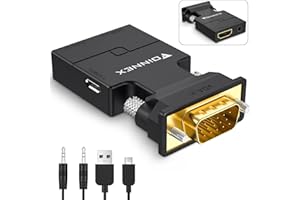 FOINNEX Adapter VGA na HDMI z Audio