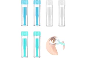 JUKOTA Set di 6 Applicatore Lenti a Contatto, Ventosa, Inseritori e Rimuovi Lenti a Contatto in Silicone, Applicatori per Lenti Rigide e Morbide, Ideale per Viaggio, Lavoro e Casa