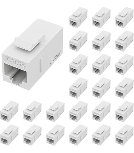 Tripp Lite 2-Port Dual Outlet RJ45 Universal Keystone Jack Face Plate Taa - View #5
