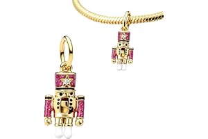 WEIMU Golden Charms 925 sterlingsilver berlock för armband och halsband, smycken presenter för kvinnor