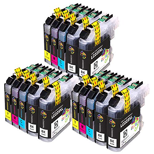 GLEGLE LC223XL Cartuchos Tinta Brother 15 Multipack Reemplazo para LC223 Compatible con Brother MFC-J5320DW J4420DW J4620DW J4625DW J480DW J5620DW J5625DW J5720DW J680DW J880DW DCP-J4120DW DCP-J562DW