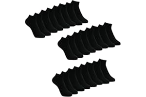 CAUDBLOR 6 par skarpet do sneakersów, krótkie skarpety męskie damskie, skarpety sportowe, półskarpety z 80% bawełny, rozmiar 37-41, 39-45