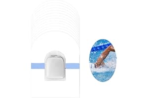 LiangMai Lot de 40 pansements Omnipod imperméables et transparents pour Omnipod, respirants pour la peau et autocollants avec trou, durables jusqu'à 10 jours (40 piéce)