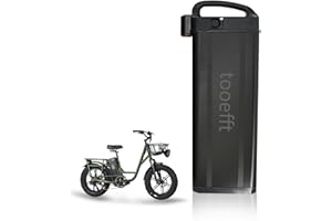tooefft Fiido T1 - Batería de repuesto para bicicleta eléctrica utilitaria de 750 W, 48 V, 30 Ah, 1440 Wh, batería fiable