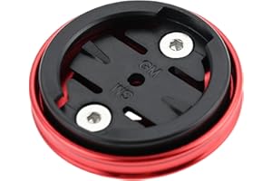 gohantee Bike Stem Top Cap Mount Compatible with Garmin Edge, Bicycle Stem Top Cap Headset Mount,Cap Computer Mount