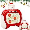 ZOYDP Pop It Electronic Game Christmas, Quick Push Pop It Christmas, Pop It Fidget Toy, Pop It Game Silicone, Popit Game, Educational Game Console for Early Childhood, Christmas Gifts