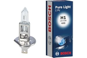 Bosch 1 987 302 011 Żarówka, Srebrny, H1 | Oryginalna jakość - typ gniazda P14,5s - 1 zamienna żarówka samochodowa
