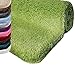 Produktbild Badematte | kuscheliger Hochflor | Rutschfester Badvorleger | viele Größen | zum Set kombinierbar | Öko-Tex 100 Zertifiziert | 50x80 cm | Apple Green (grün)