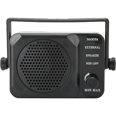 Haut-parleur Externe Whistler WES-350 – 7W RMS – Pour Scanner Radio CB – Prise 3.5mm