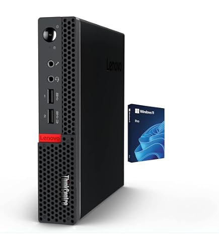Lenovo ThinkCentre M900 Tiny Intel Quad Core i5 256GB SSD HDD 8GB