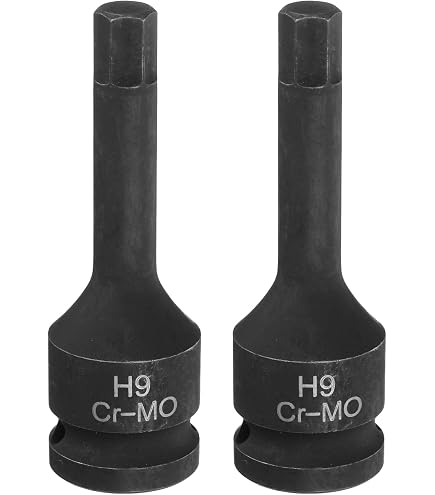 KS Tools 922.1712 - Douille Tournevis 6 Pans 1/2'' L.110 Mm 8 Mm Gamme ULTIMATE Chrome Vanadium