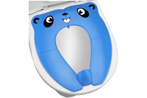[Nouveau] Gimars Bleu Bébé Réducteur de Toilette Pliable siège enfant réducteur wc voyage folding travel potty seat pour enfants bébé