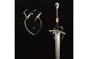 HHUXIUE Wandhalterung Schwertständer Griff Axtständer Wandhalterung Displayständer Einzelschwert Ständer Wandhalterung Universal Schwertständer Schwert Axt Schlüssel (Transparent 1 Satz)