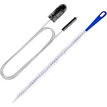 WJMY - Kit De 5 Déboucheurs De Canalisation - Longueur Jusqu'à 170 Cm - Tête Double, Griffes, Micro-brosse - Pour Évier, Douche, Toilettes - Acier Inoxydable 304