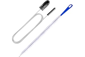 Redamancy 2 PCS Extended Sink Unblocker Snake,Sink Unblocker Cleaning Brush,Sewer Pipe Cleaner,Drain Unblocker,Plug Hole Hair Remover Tool,Drain Cleaning Tool for Bathroom Shower Kitchen Plug Hole