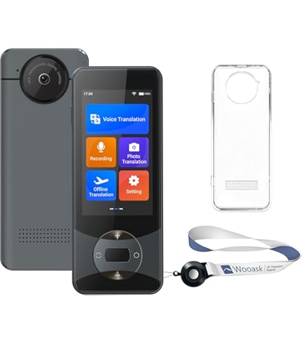 Wooask ChatGPT Translator Earbuds A8 TransBuds | AI Offline