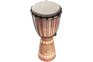 CIFFRE 50cm Djembé professionnel Tambour alpin Bongo Bon son C1