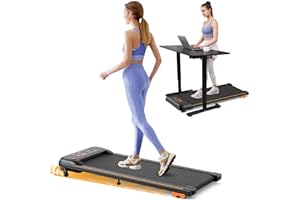 KIDDOZA Walking Pad with Incline, 4 in 1 Under Desk Treadmill, 2.5HP Treadmill for Home with Bluetooth Speaker and LED Display for Home/Office Fitness Exercise, Remote & App Control, No Assembly